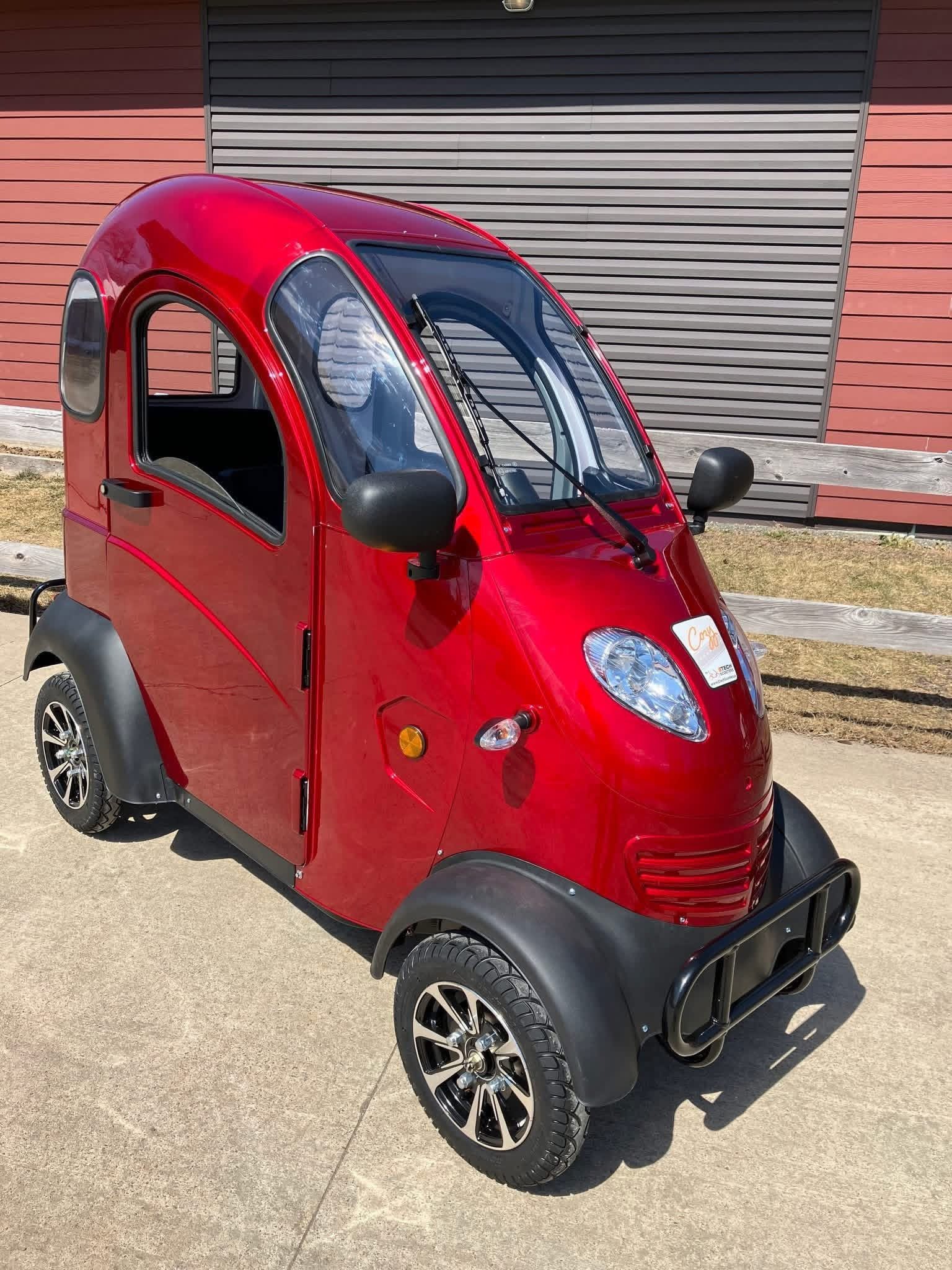 Enclosed Electric Mobility Scooter